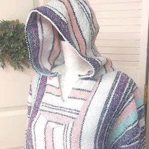 Vintage Iguana Jack's Baja Hoodie, Pastel
